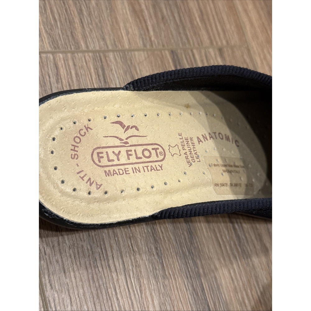 Fly Flot Clogs, Made In Italy, Anatomical, Anti-Shock, Black, Lite Weight, EUC - Picture 4 of 16